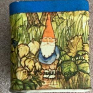 🍄 WOODLAND GNOME METAL TIN MINIATURES David Uniboek  1980’s